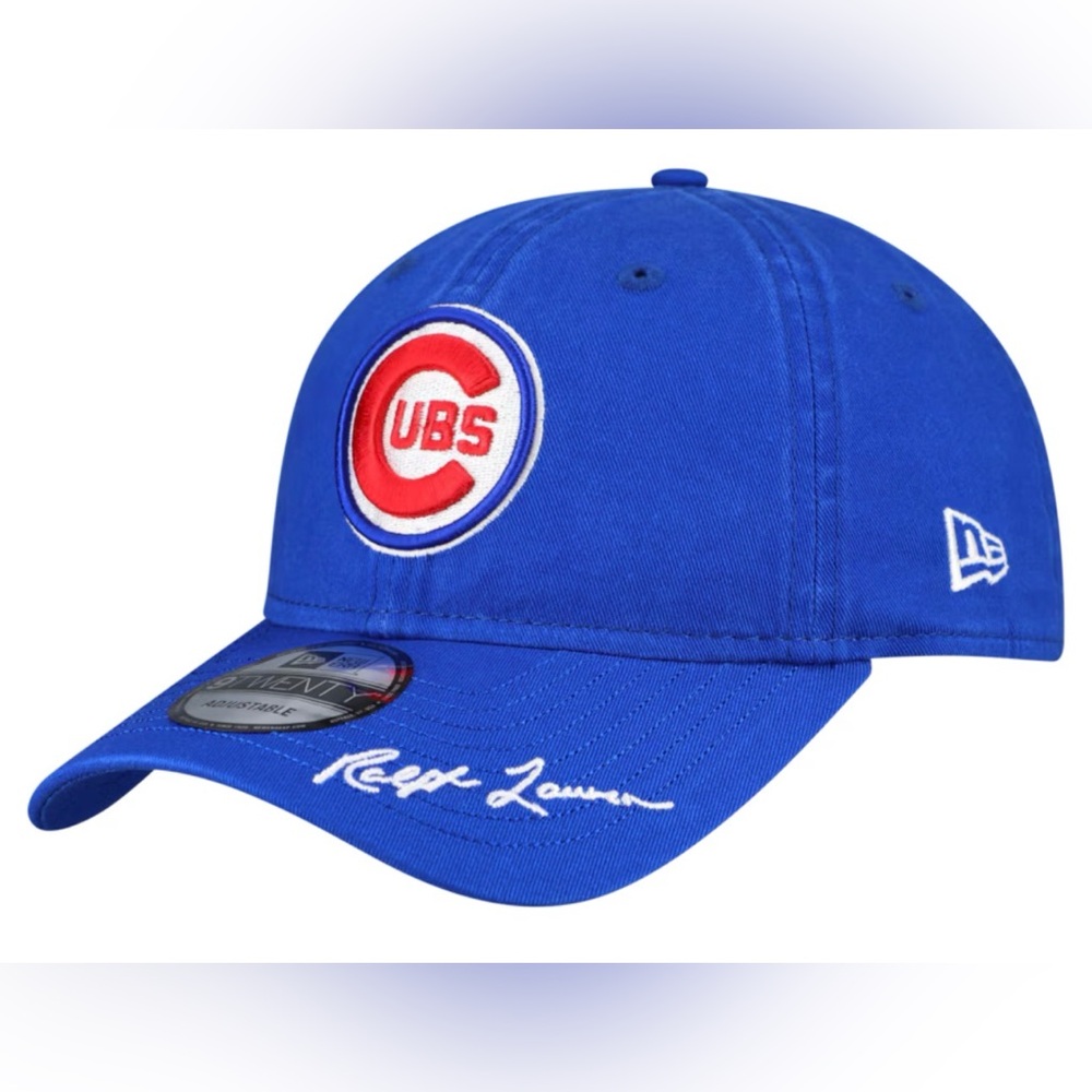 Men's Chicago Cubs New Era Ralph Lauren x MLB Royal 9TWENTY Adjustable Hat